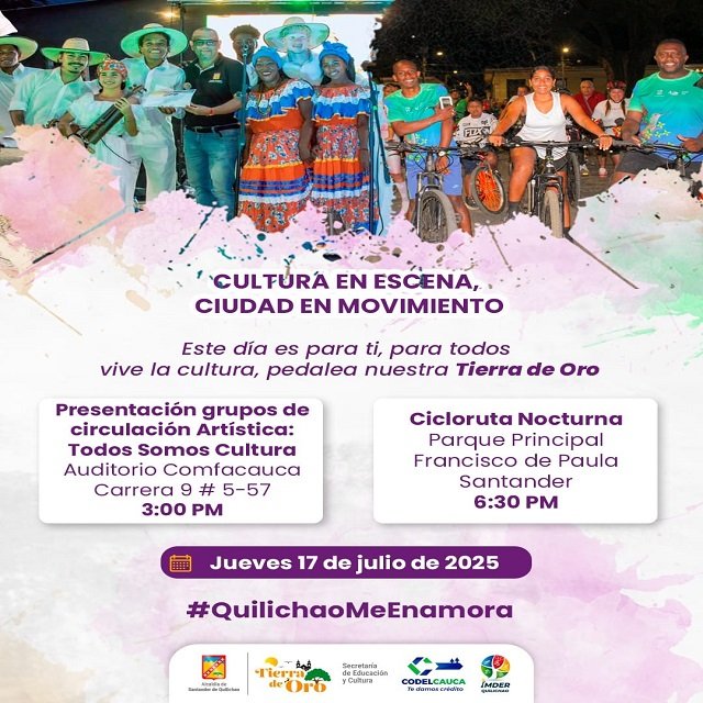 ¡Quilichao de fiesta! El municipio celebra por lo alto sus 270 años con una gran agenda cultural