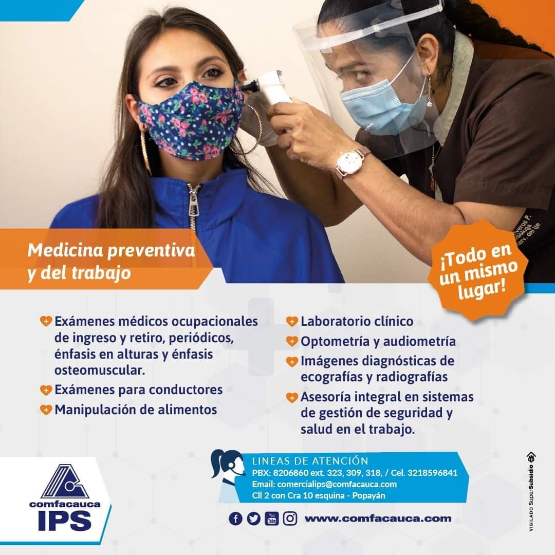 ¡Toma los servicios de IPS Comfacauca y beneficia a tus empleados!