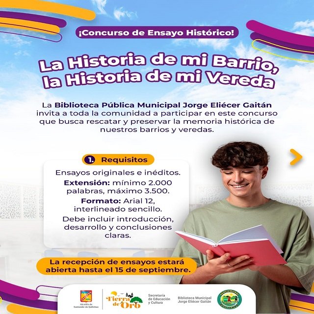 ¡Tu historia merece ser contada! Participa en el Concurso de Ensayo Histórico de Quilichao