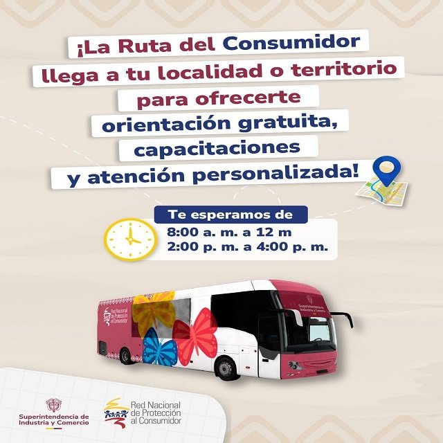 ¡Tus derechos como consumidor importan! La Ruta del Consumidor llega a Santander de Quilichao