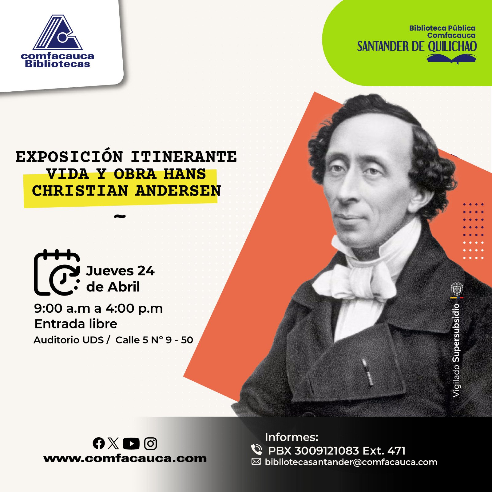 ✨ ¡Un viaje a un mundo de cuentos de hadas! ✨ La magia de Hans Christian Andersen llega al norte del Cauca.