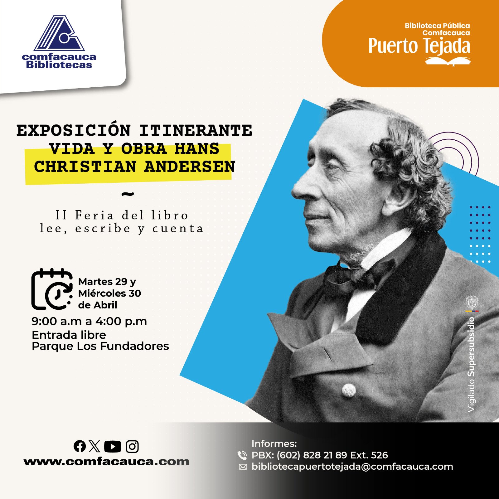 ✨ ¡Un viaje a un mundo de cuentos de hadas! ✨ La magia de Hans Christian Andersen llega al norte del Cauca.